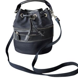 Y2K Tommy Hilfiger Nylon Bucket Bag